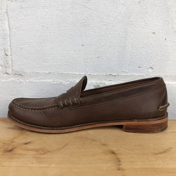 Oak Street Bootmakers Mens 11.5 D (READ) Beefroll Penny Loafer - Picture 8 of 14